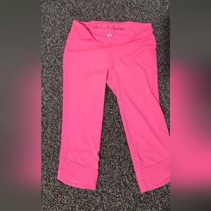 Under Armour M, Breast Cancer Compression, Pink, Capri Pants